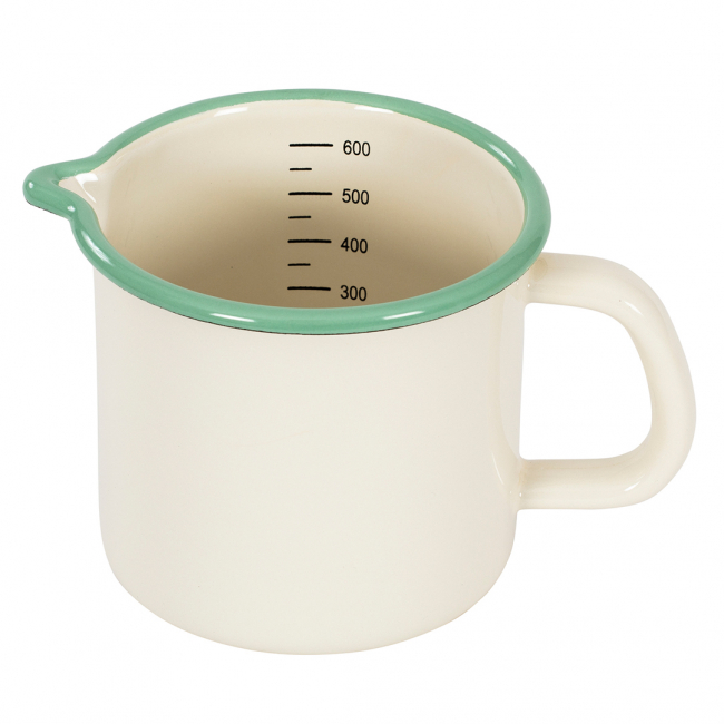 Mug with vernier scale i gruppen Emaljeret stl hos Kockums Jernverk AB (MUGW-004)