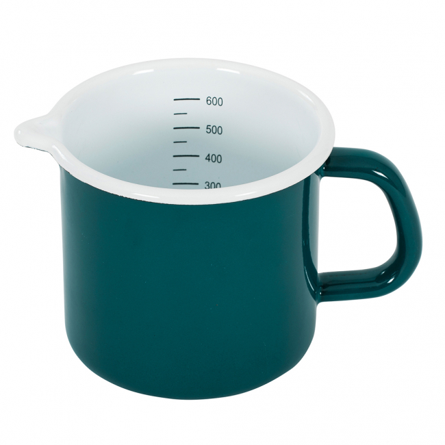 Mug with vernier scale Kockums Blue i gruppen Emaljeret stl hos Kockums Jernverk AB (MUGW-005)