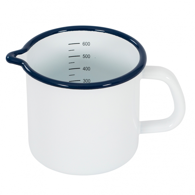 Mug with vernier scale i gruppen Emaljeret stl hos Kockums Jernverk AB (MUGW-006)