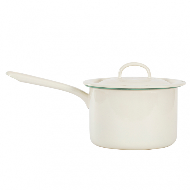 Pot with handle i gruppen Emaljeret stl hos Kockums Jernverk AB (POT-004)