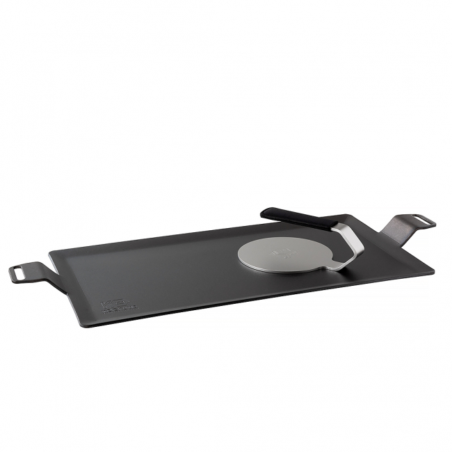 Pakke med stegebord 63x27 og burgerpresser med neopren