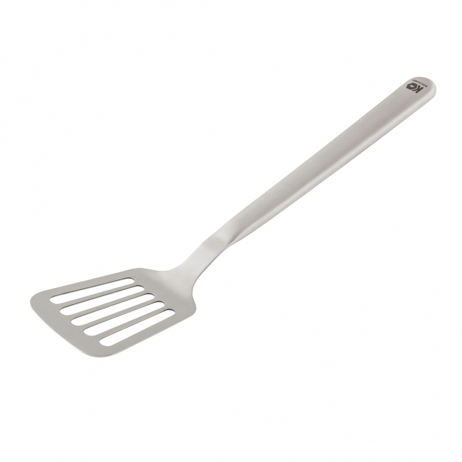 Rustfri perforeret stegespade, 35 cm
