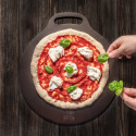 Bage-/Pizzastål, kulstofstål, ø35 cm
