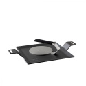 Pakke med stegebord 40x27 og burgerpresser med neopren