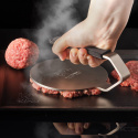 Burgerpresser med håndtagsbeskyttelse i neopren