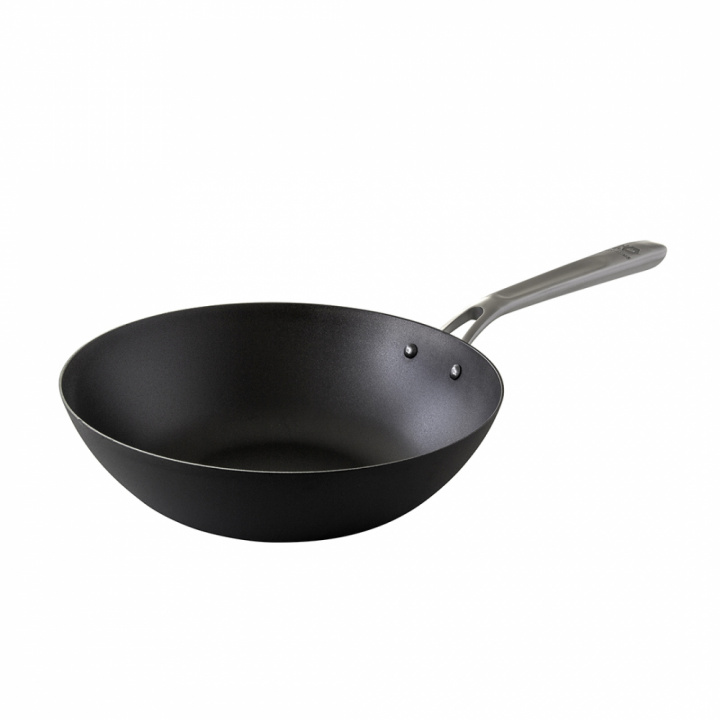 Carbon Steel Stir fry pan 28 cm i gruppen Stegepander hos Kockums Jernverk AB (WOK28-080)